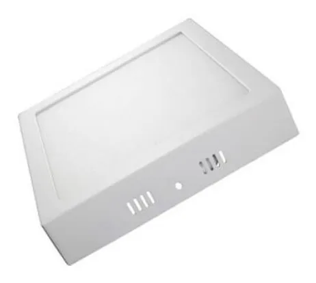 comprar Lampara Led Panel 18w Superficial Cuadrada Luz Blanca Fría