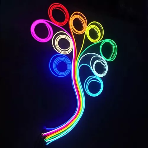 Tira Luces Neon Led Flexible Color Fijo 5mts