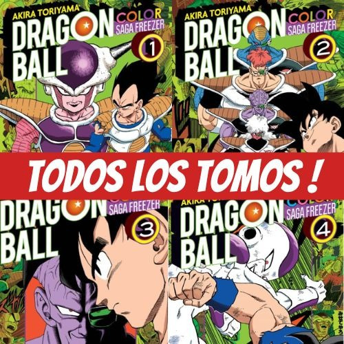 Manga Dragon Ball Color Saga Freezer - Elige Tu Tomo - Ivrea