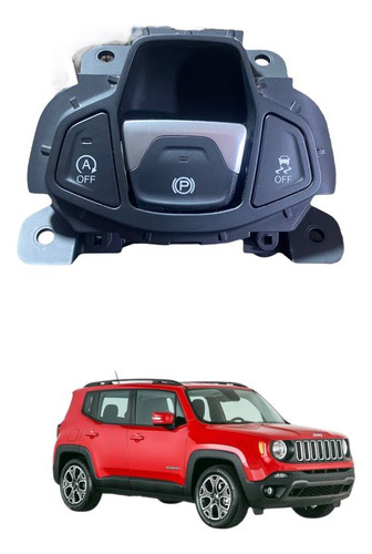 Botão Freio De Mão Elétrico Jeep Renegade 2022 2025 Usado