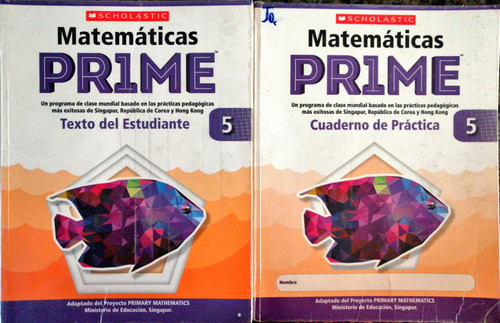  Libro Matemáticas Prime 5  
