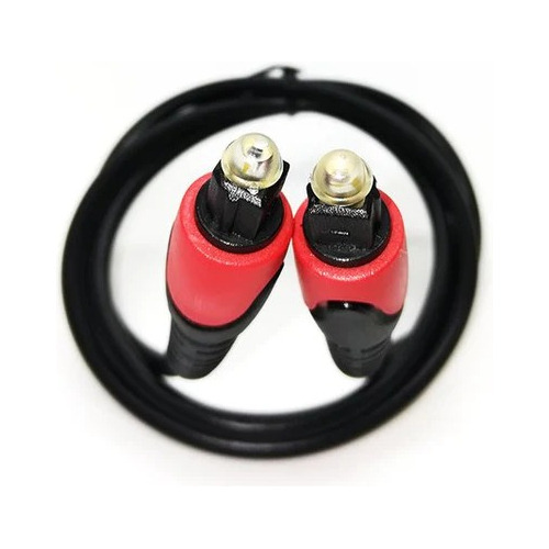 Cable Optico Audio Digital Fibra Toslink Plug A Plug 1 Metro