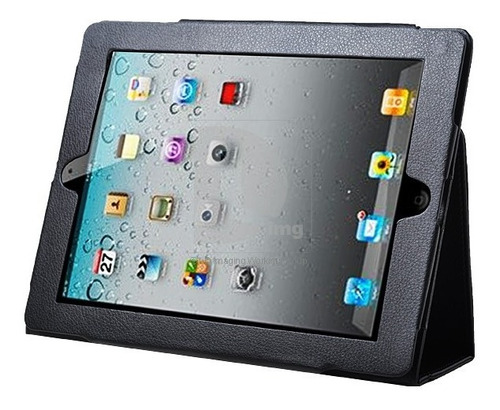 Capa Smart Cover Case P/ Novo iPad 2 E 3 Couro Executiva Hq