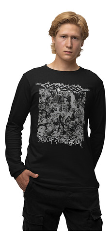 Camiseta Manga Larga Death Metal Carcass C4