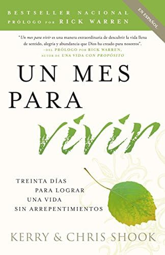 Libro: Un Mes Para Vivir One Month To Live Spanish: Treinta