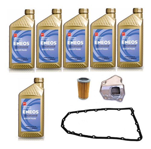 Kit Afinación Transmisión Cvt Lancer 2.4l 2016-2017 Eneos 6l