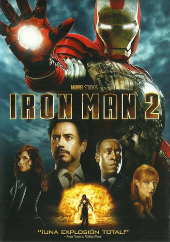 Iron Man 2 | Dvd Robert Downey Jr. Película Usada