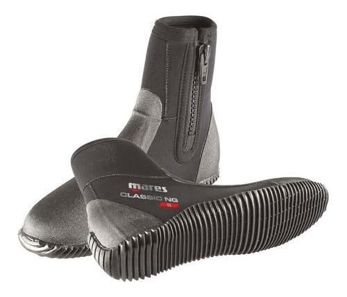 Imagen 1 de 6 de Botas Neoprene 5mm Mares Cierre Nautica Kayak Buceo Natación