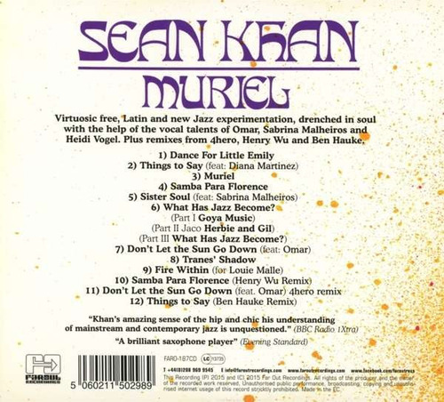 Cd Muriel (sean Khan) Estándar