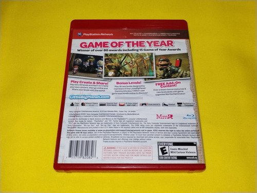 Little Big Planet Game Of The Year Edition Ps3 *original* (Usado)