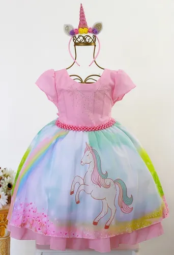 Roupa unicornio hotsell infantil mercado livre