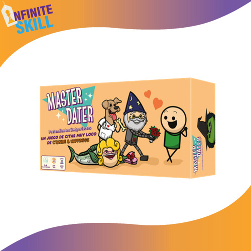 Master Dater Juego De Mesa Asmodee En Español