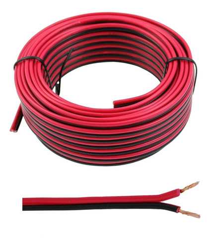 Cable Gemelo 0.30mm Bi Color Ideal Instalacion .x 10m