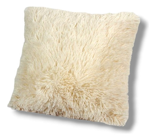 Almohadon Pelo Corto Nordico Doble Cara Relleno Vellon