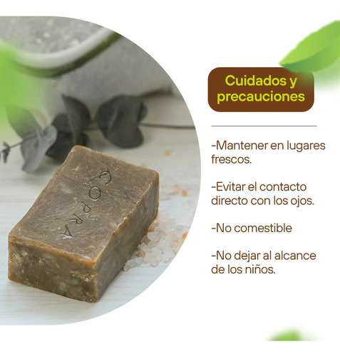 Jabón Artesanal Corporal Hidratante Coco Y Cacahuananche 120