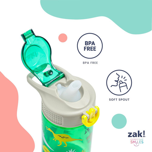 Zak Designs Botella Diseño De Minecraft, Plástico 16 Y 25 Oz Princesa Disney (ariel Y Jasmine) 16 Onza