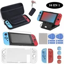 Comprar Kits De Acessórios Com Caso Para Nintendo Switch 16 Em 1