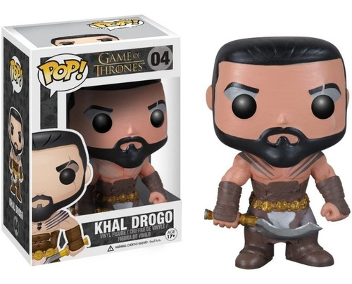 Funko Pop! Khal Drogo #04 Game Of Thrones Jugueteria Pehuen