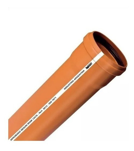 Caño Awaduct Cloacal 40mm X 4 Metros 1008