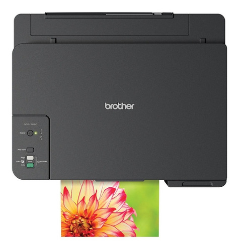 Imagen 4 de 4 de Impresora a color multifunción Brother InkBenefit Tank DCP-T220 negra 110V - 120V