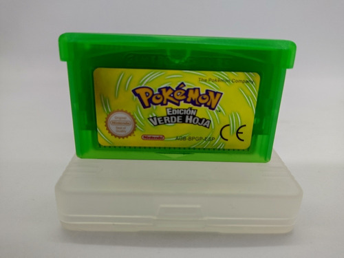 Pokémon Verde Hoja/ Grean Leaf En Español/ Gba/ Gameboy Adva