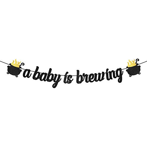 Mallmall6 A Baby Is Cerveceing Banner Sign Halloween Sh3rl