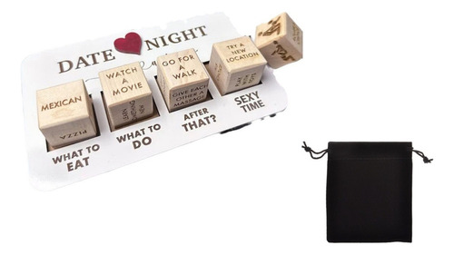 Set De Dados Date Night, Edición Date Night Dice After Dark,