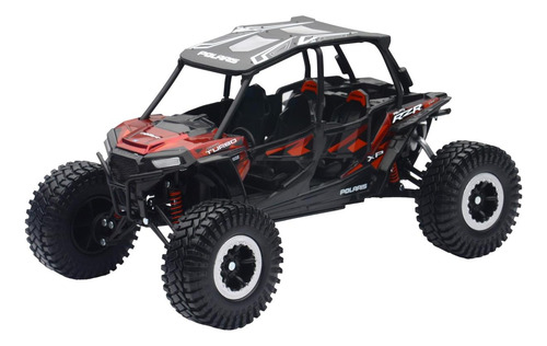 New-ray Réplica 1:18 Utv Polaris Rzr 4 Turbo Xp Rc Rojo B),u