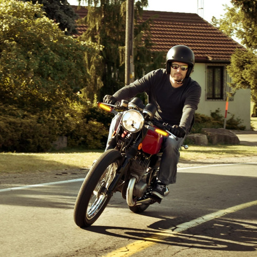 Imagen 9 de 9 de Luces Direccionales Intermitentes De Moto Led Secuencial