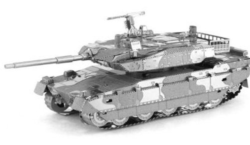 Tanque A Escala Para Armar Type-10 De Metal Rompecabezas 3d