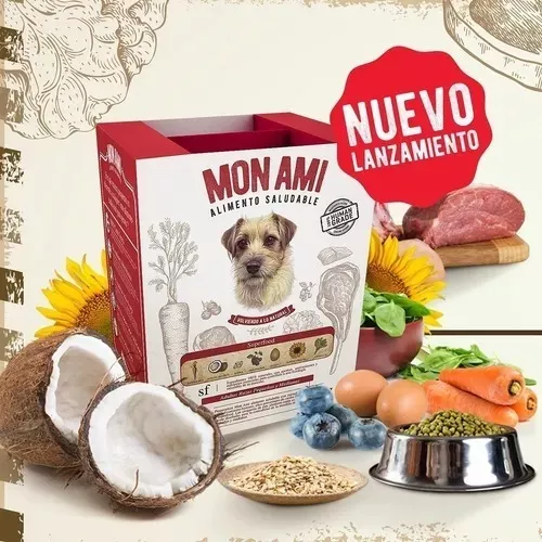 Mon Ami Alimento Perro Mediano Y Pequeño X 6kg +snack Regalo