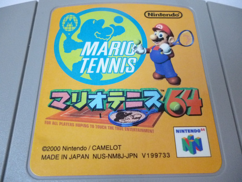 Super Mario Tennis Nintendo 64 N64 Original Japan (Usado)