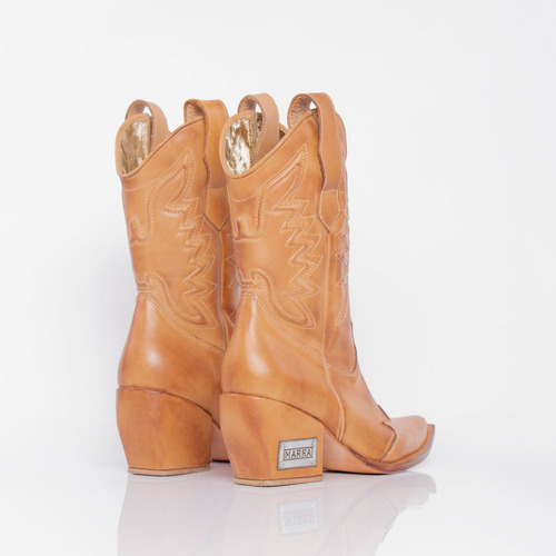 Botas Texanas Bel Luciano Marra Caña Media