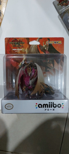 Set Amiibo Monster Hunter Meruzena, Otomoa Airou, Garuku Jap