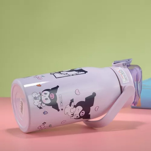 1000ml Kuromi/stitch Taza Termo Acero Inoxidab Personalizada