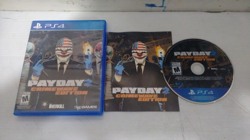 Payday 2 Crimewave Edition Completo Para Play Station 4.