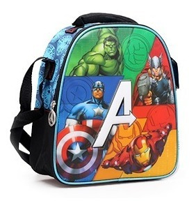 Lonchera Escolar Para Niño, Avengers, Original Marvel