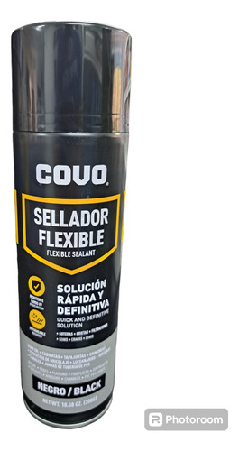 Covo Sellador Transparente Negro