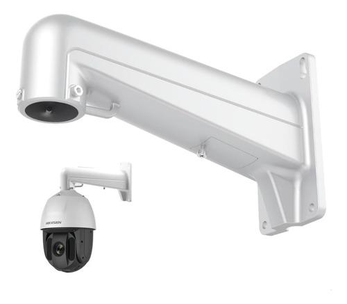 Imagen 1 de 4 de Soporte Aleación De Aluminio Pared Cámara Domo Hikvision
