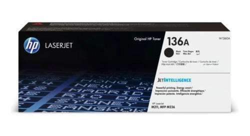 Toner Hp 136a (w1360a) Negro Original M211 M236