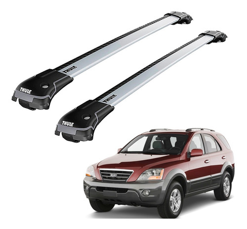 Rack De Teto Kia Sorento 2002 A 2009 Thule Edge 9581