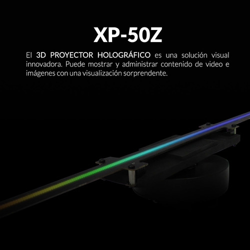Imagen 3 de 10 de Xpectway Proyector Publicitario 3d Wifi Holográfico Xp-50z
