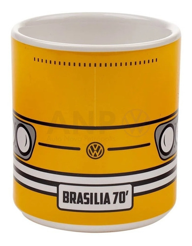 Caneca Volkswagen Collection Vw  Brasilia Original 