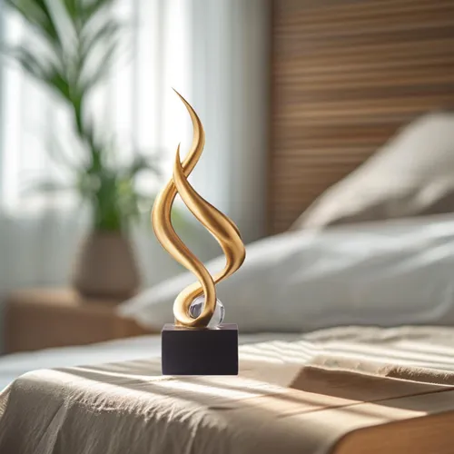 Li Escultura Abstracta Arte Moderno Estatua Artesanía