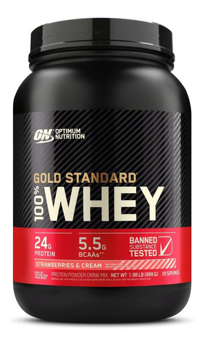 Optimum Nutrition Gold Standard 100% Protena De Suero En Pol