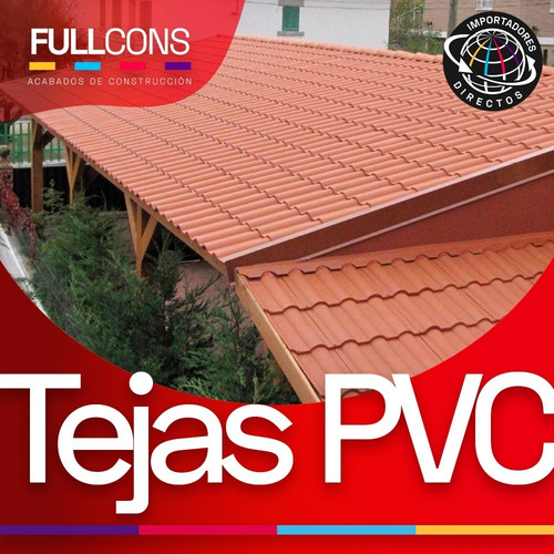 Imagen 8 de 10 de Tejas Española En Pvc Distintos Colores Para Techos