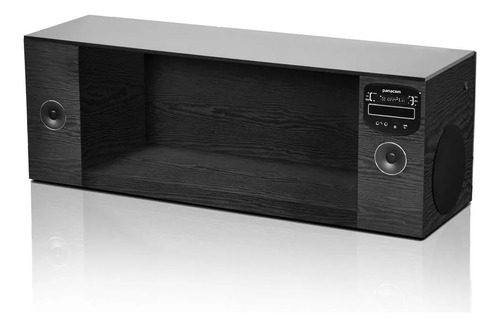 Mueble Estante De Madera Con Sistema De Parlantes Bluetooth