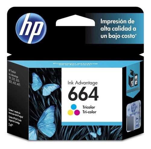 Cartucho Hp 664 Color