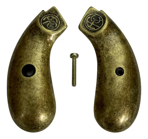 comprar Coronhau002Fcabo Garrucha Rossi 22u002F32 (par) Ouro Velho Metal Lev