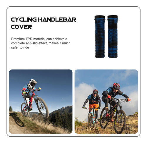 1 Par De Fundas Antideslizantes Para Manillar De Bicicleta D